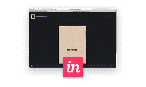 Invision - 5 app design værktøjer - Nodes stack design 2018