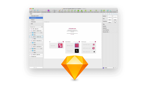 Sketch - 5 app design værktøjer - Nodes stack design 2018